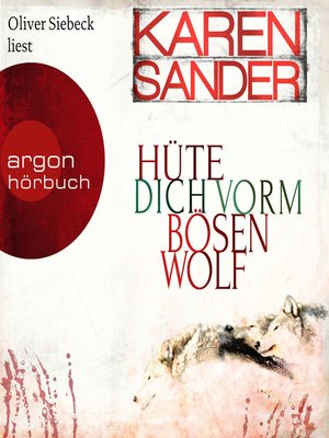 cover image of Hüte dich vorm bösen Wolf--Stadler & Montario ermitteln, Band 5